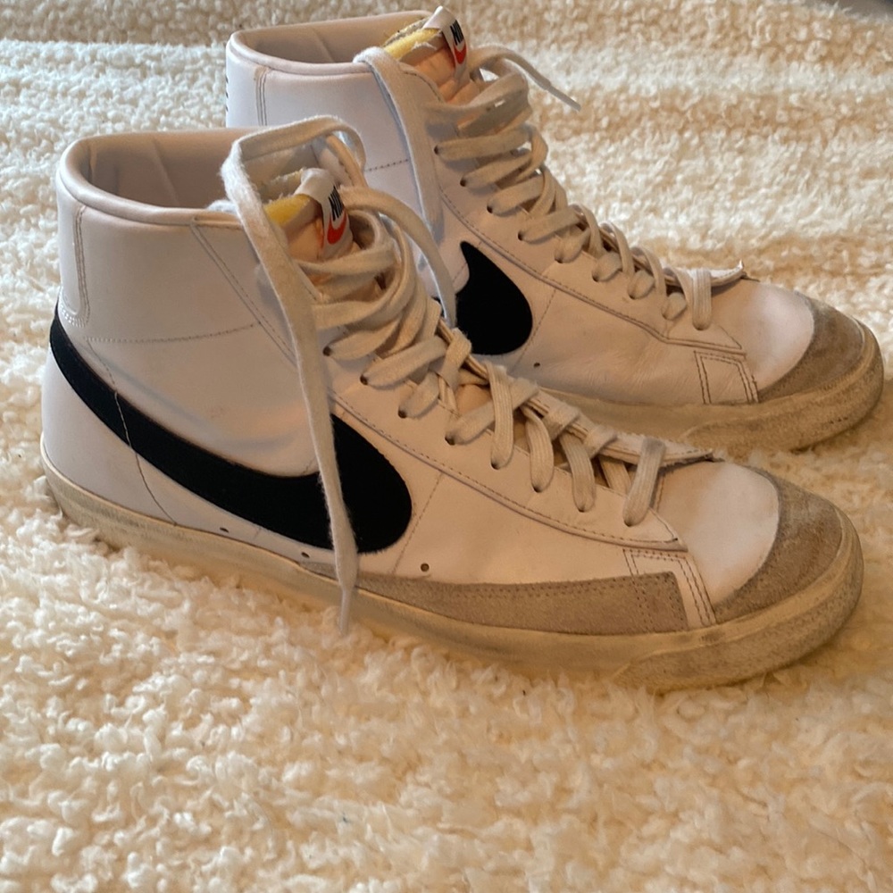 Nike blazer classic black and white size 13